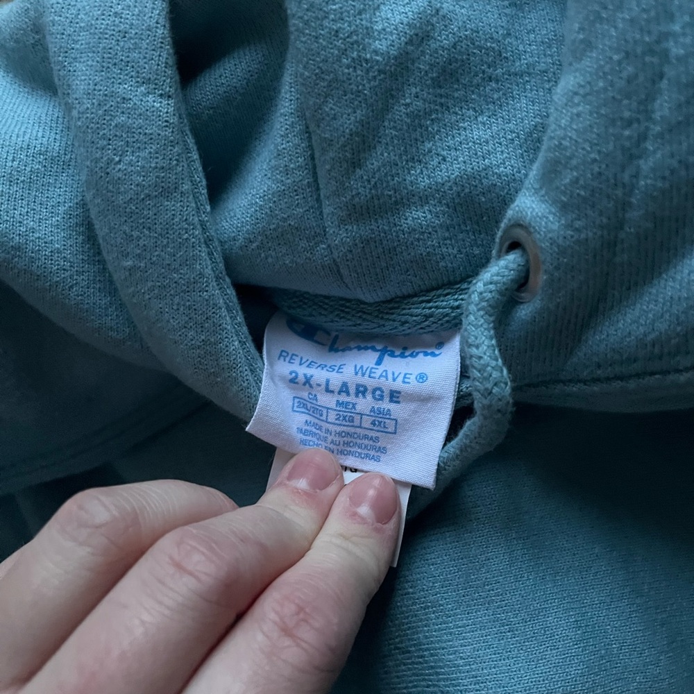 Champion 2XL Hoodie - Blue